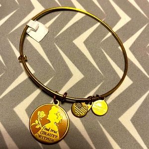 Alex and Ani Belle Disney bracelet "Find True Beauty Within" Gold